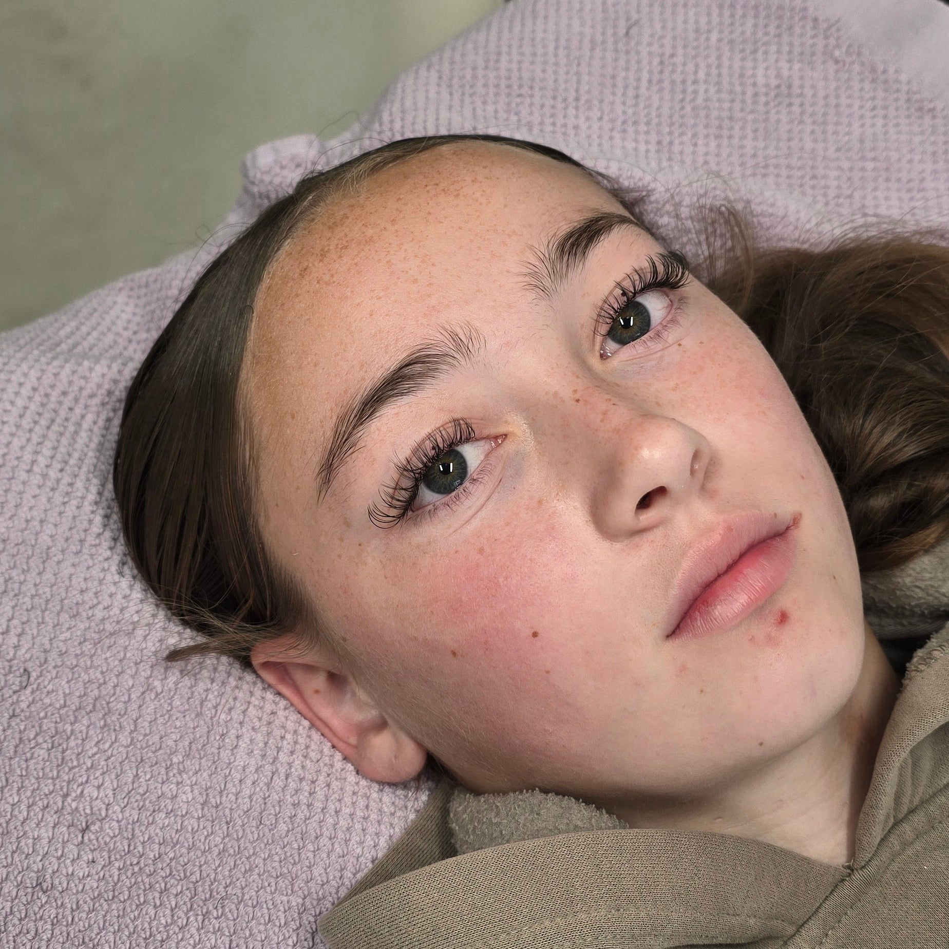 Student lash work during training