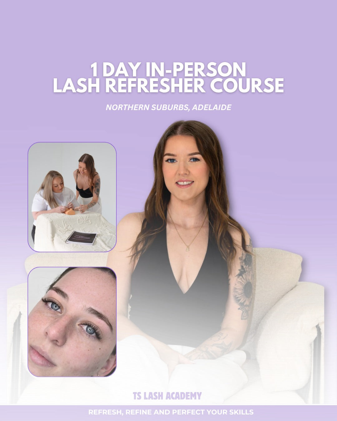 1:1 1 Day In-Person Lash Refresher Course